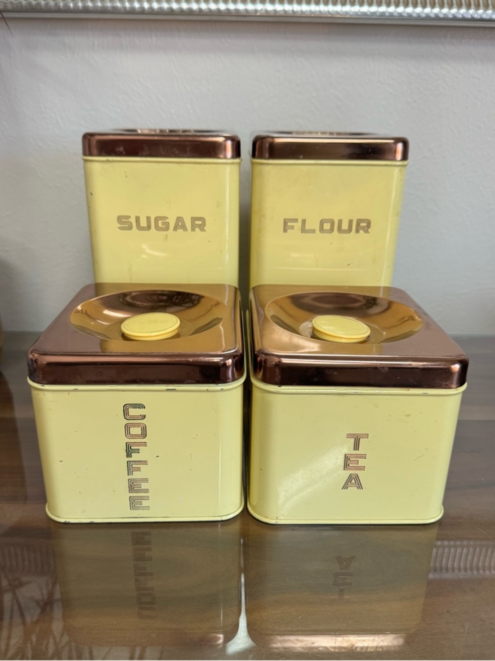 MCM Kitchen Canisters